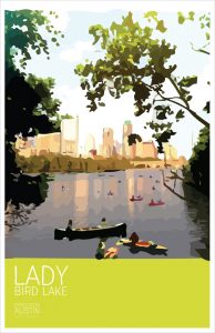 ladybird-with-frame-11x17-poster